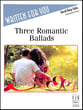 Three Romantic Ballads piano sheet music cover